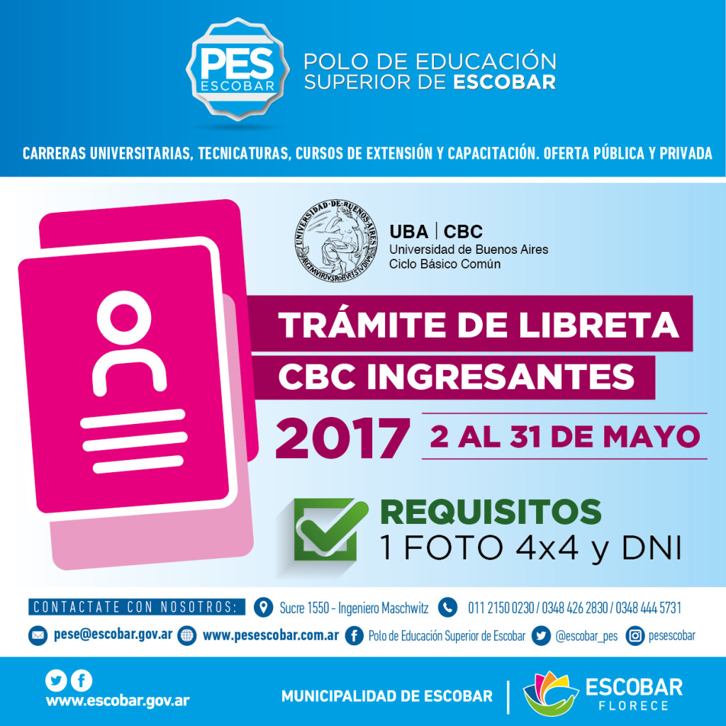 Tramite Libreta CBC